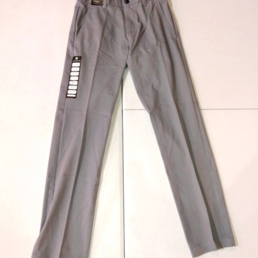 Haggar Luxury Comfort Slim Fit Stretch Casual Stretch - Grey - 34x29 - NWT