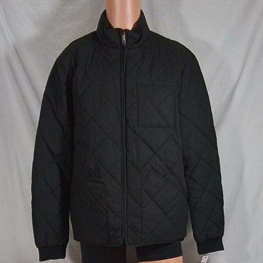 Men's Dockers Waxed Cotton Hunting Jacket - Black - XL - NWT