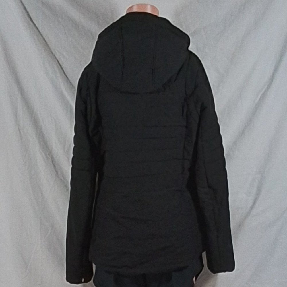 Women's ZeroXposur Connie Hooded Puffer Jacket - Black - S - NWOT