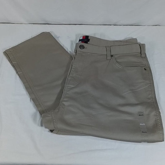 Men's Tommy Hilfiger BK Travel Pant - Surplus Khaki - 40 x 32 - NWOT