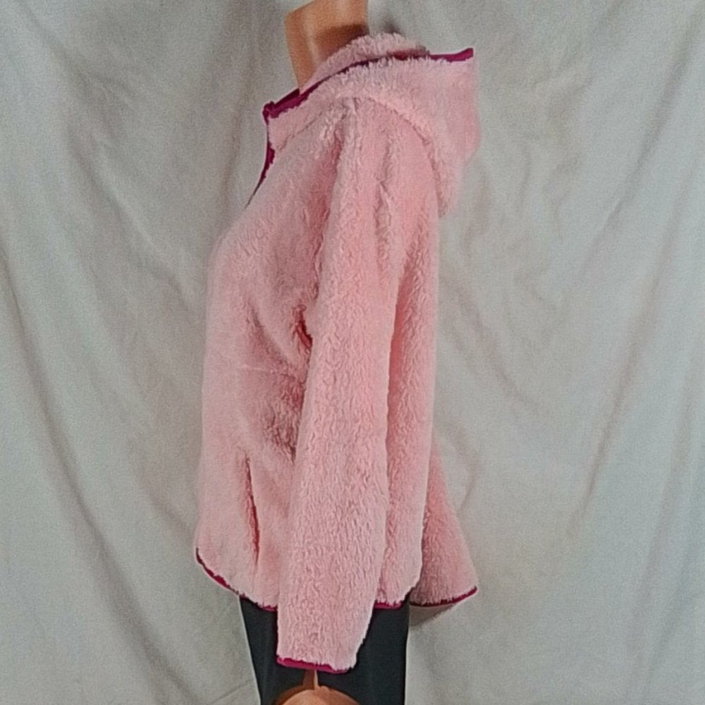 Big Girl's  Xersion Fleece Hooded Jacket - Buckingham Rose - 3XL - NWT