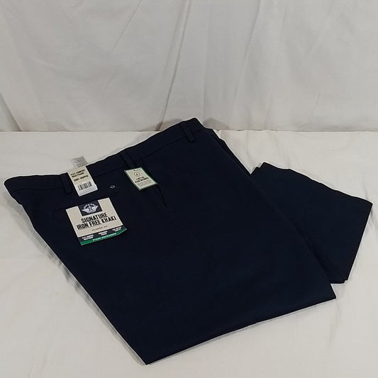 Men's Dockers Big & Tall Signature Iron Free Khaki - Navy - 42 x 30 - NWT