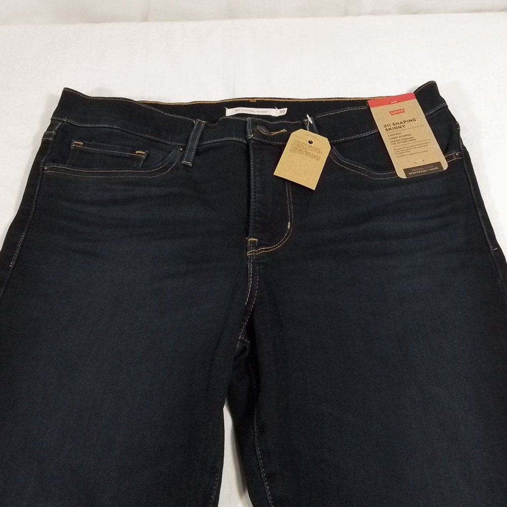 Women's Levi's 311 Shaping Skinny Jeans - Dark Wash - 10M - NWT