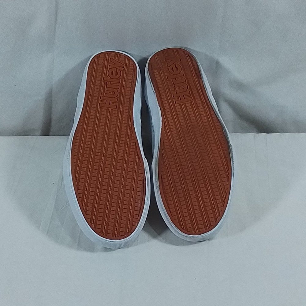 Men's Hurley Hobart Slip On Sneakers - White - Various Sizes - NWT