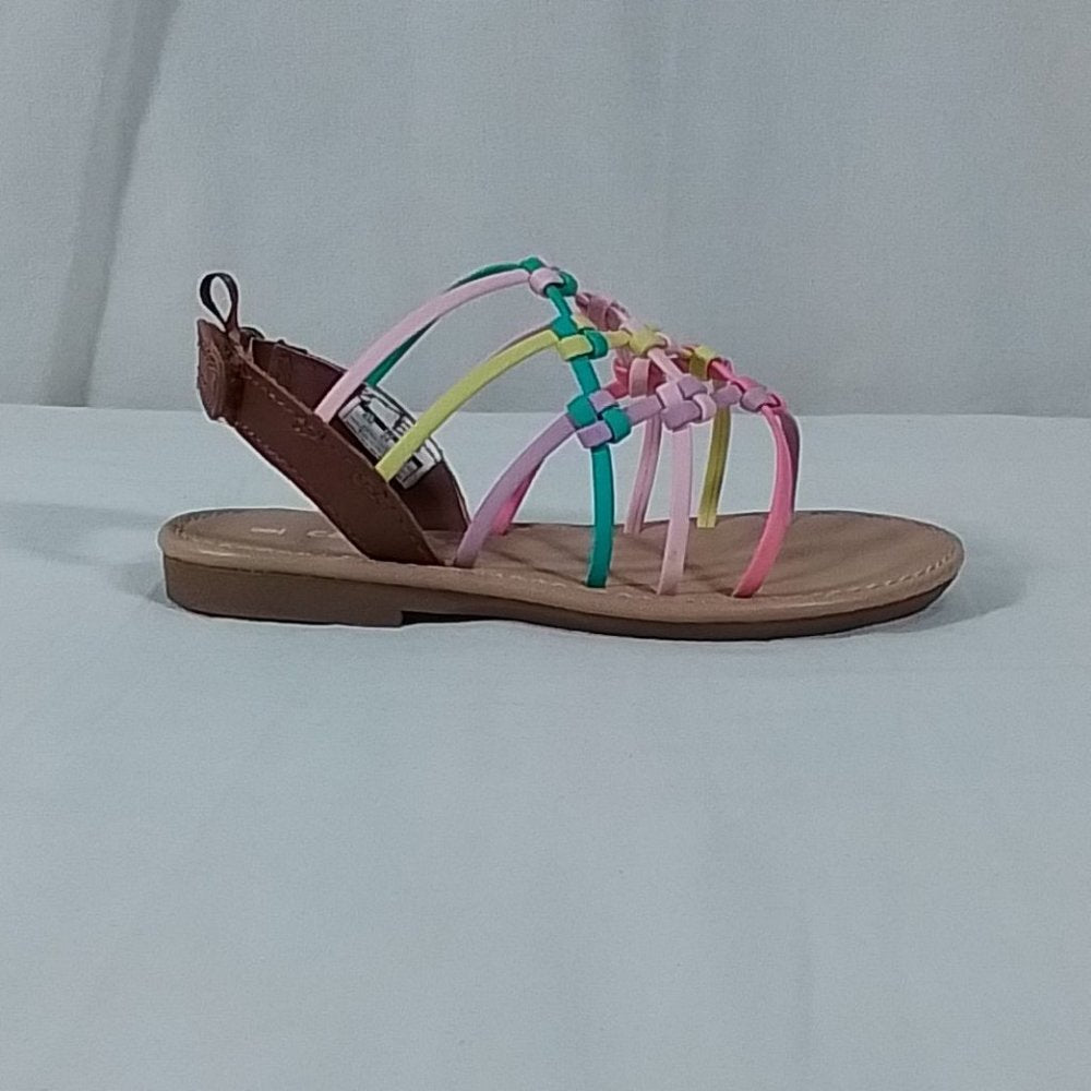 Toddler Girl's Carter's Edina Fashion Sandals - Rainbow - 8T - NWOT