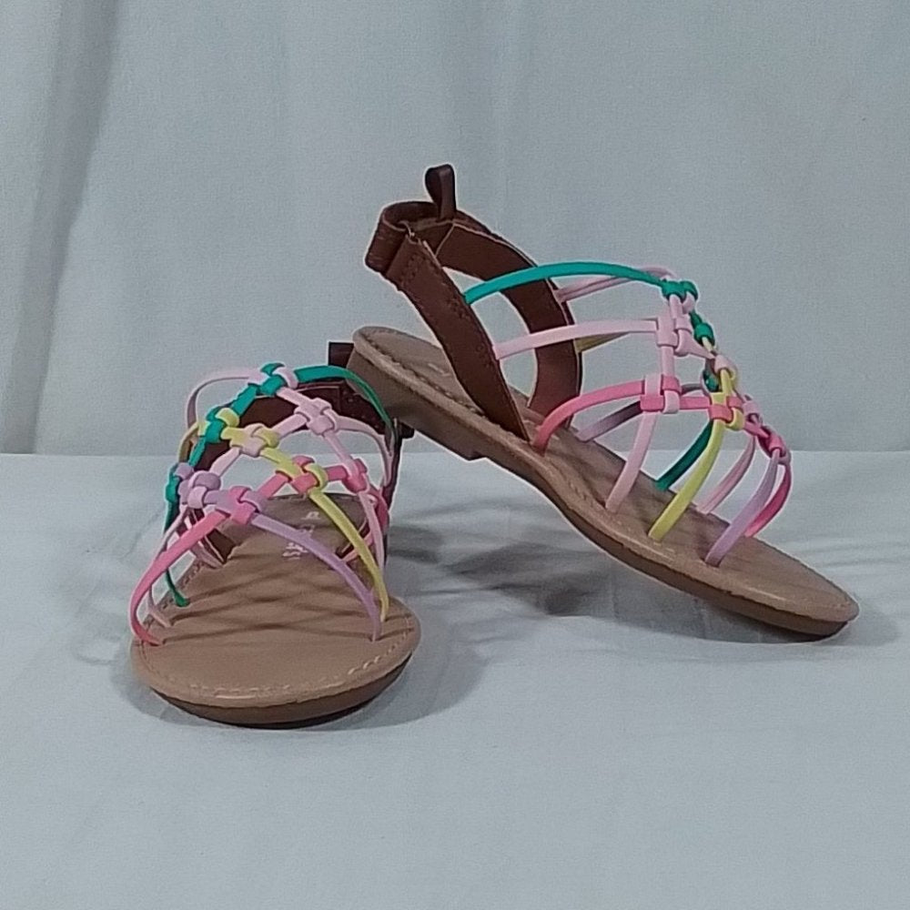 Toddler Girl's Carter's Edina Fashion Sandals - Rainbow - 8T - NWOT