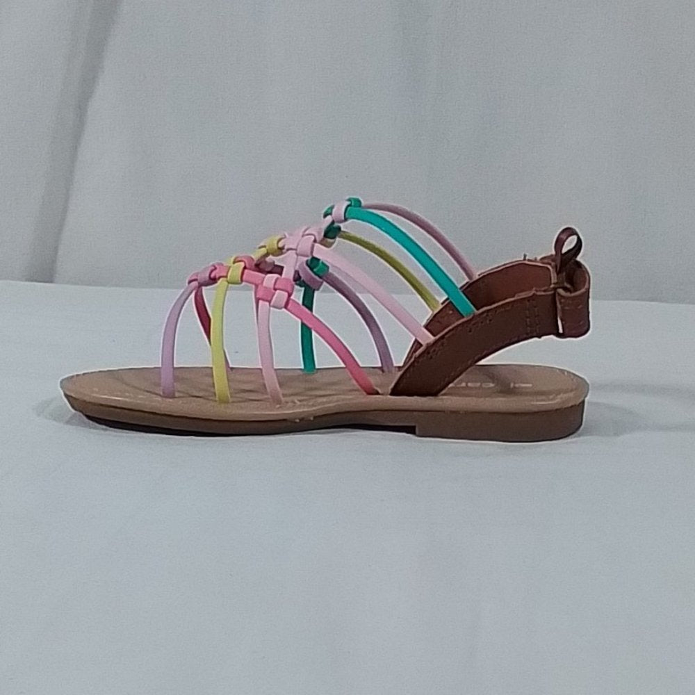 Toddler Girl's Carter's Edina Fashion Sandals - Rainbow - 8T - NWOT