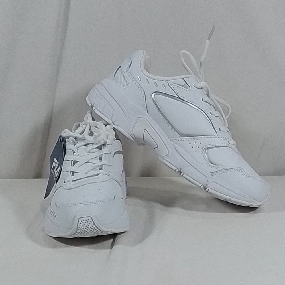 Women's Fila Memory Decimus Training Shoes - White - Various Sizes - NWT