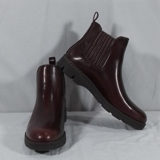 Women's BOC Erin Comfort Chelsea Bootie - Burgundy - Var Szs - NIB