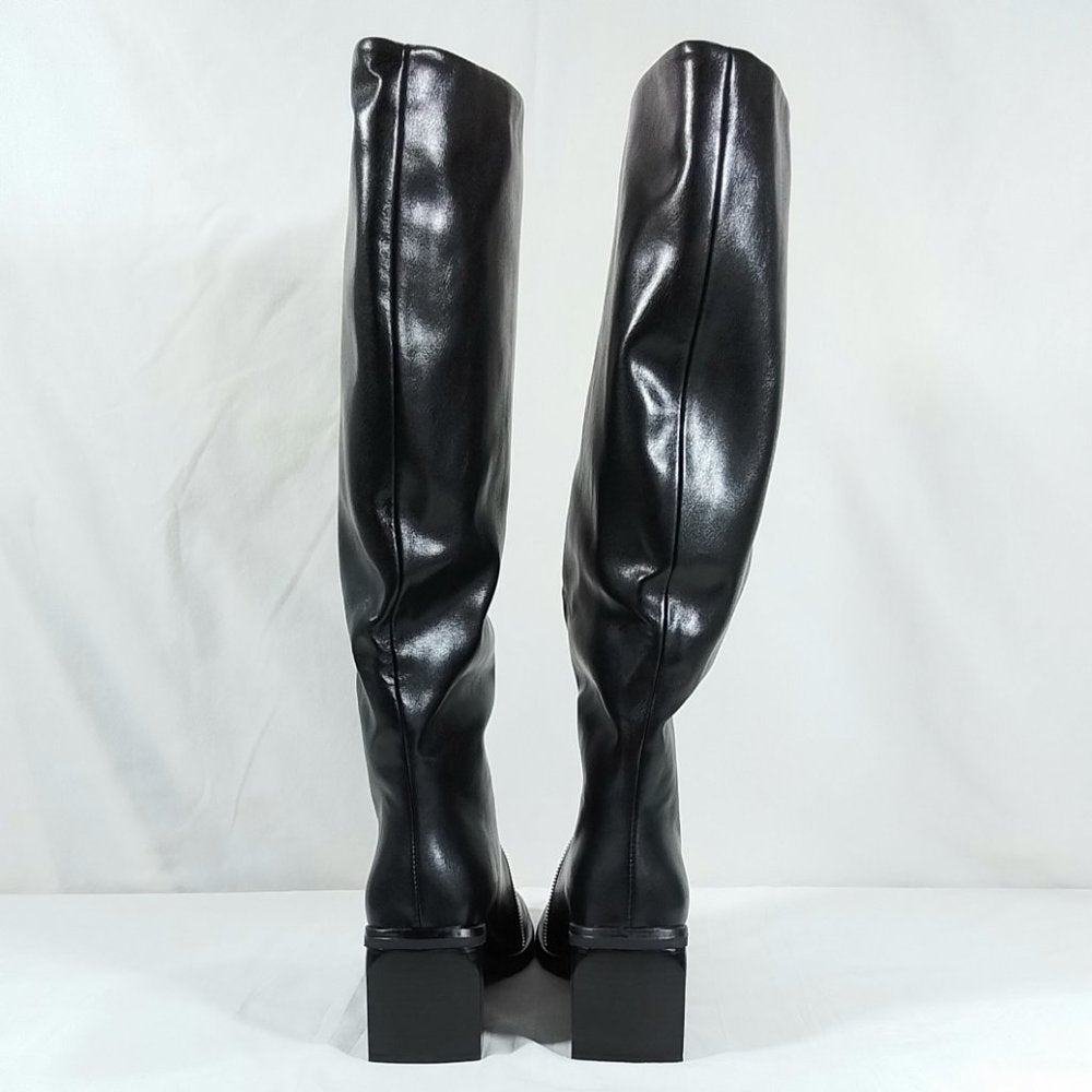 Torgeis Women's Shylah Knee High Boot - Black - 8.5 - NIB