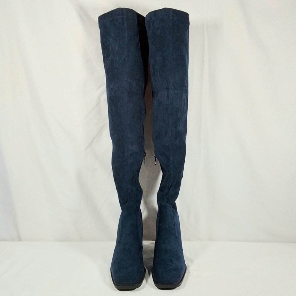 TORGEIS Women's Sasha Knee High Boots - Navy - 11 - NIB