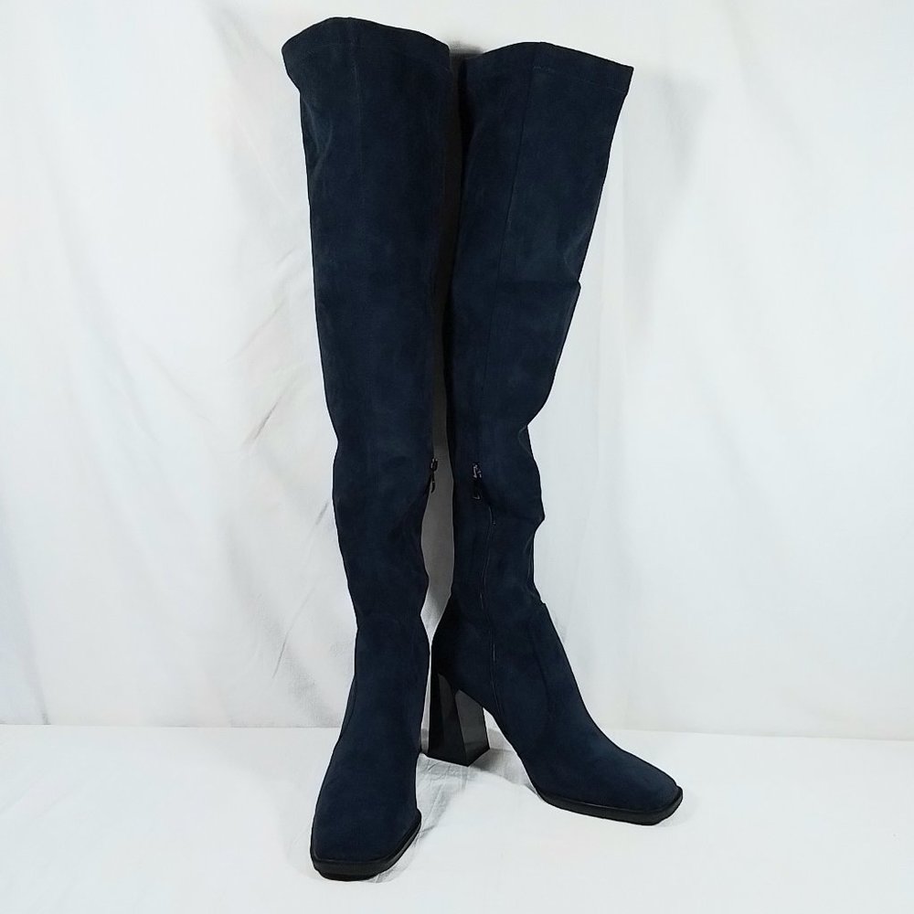 TORGEIS Women's Sasha Knee High Boots - Navy - 11 - NIB