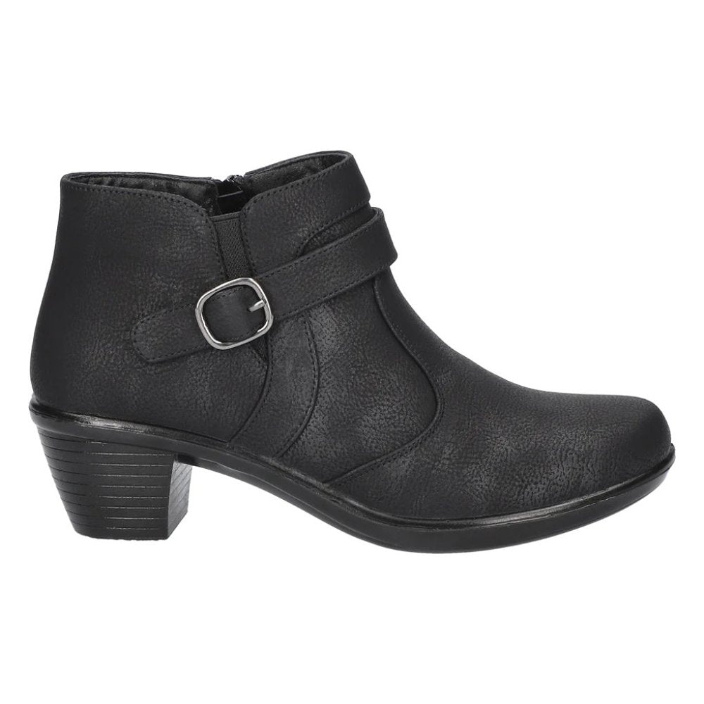 Easy Street Women's Raula Extra Wide Width Booties - 11 WW - Black Matte - NIB