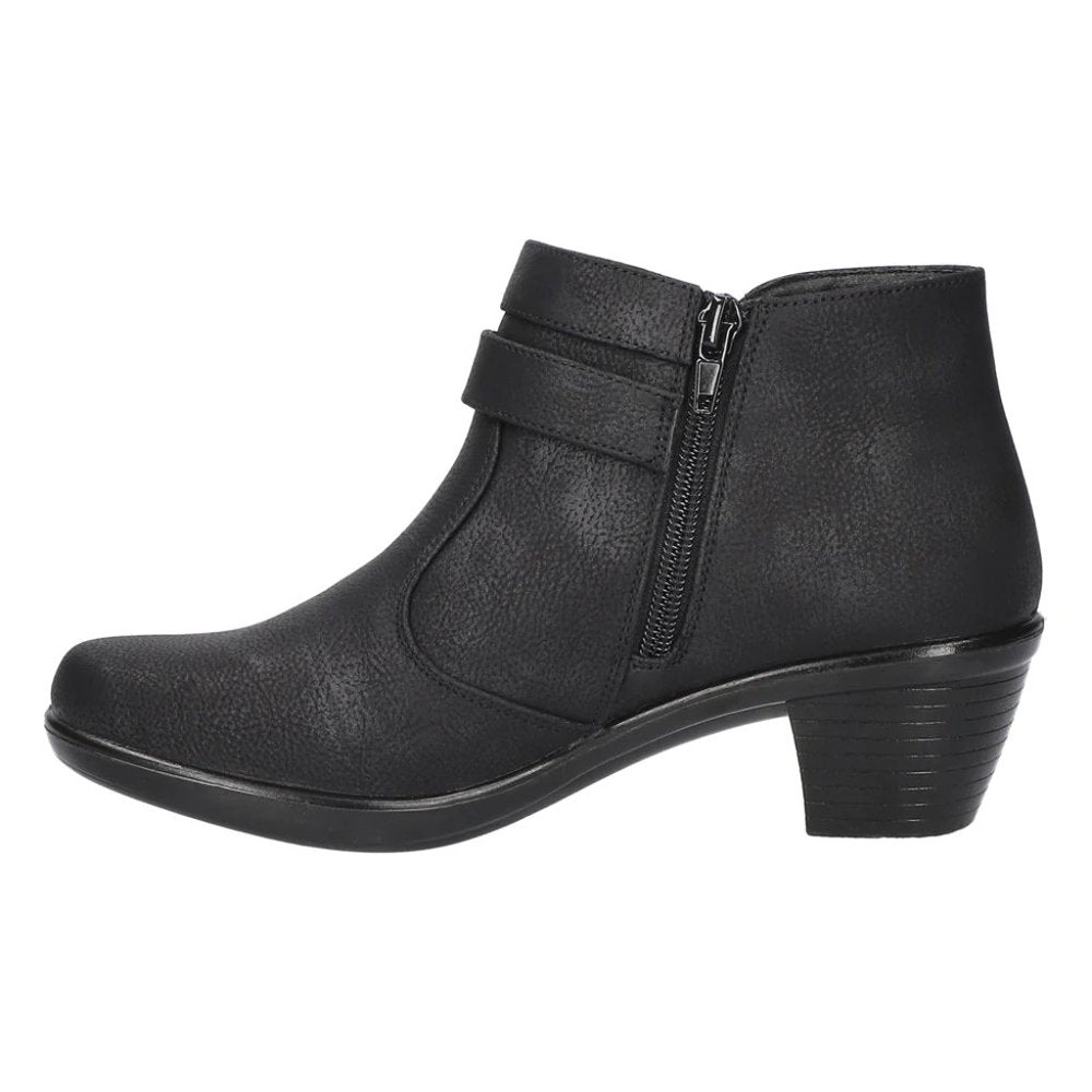 Easy Street Women's Raula Extra Wide Width Booties - 11 WW - Black Matte - NIB