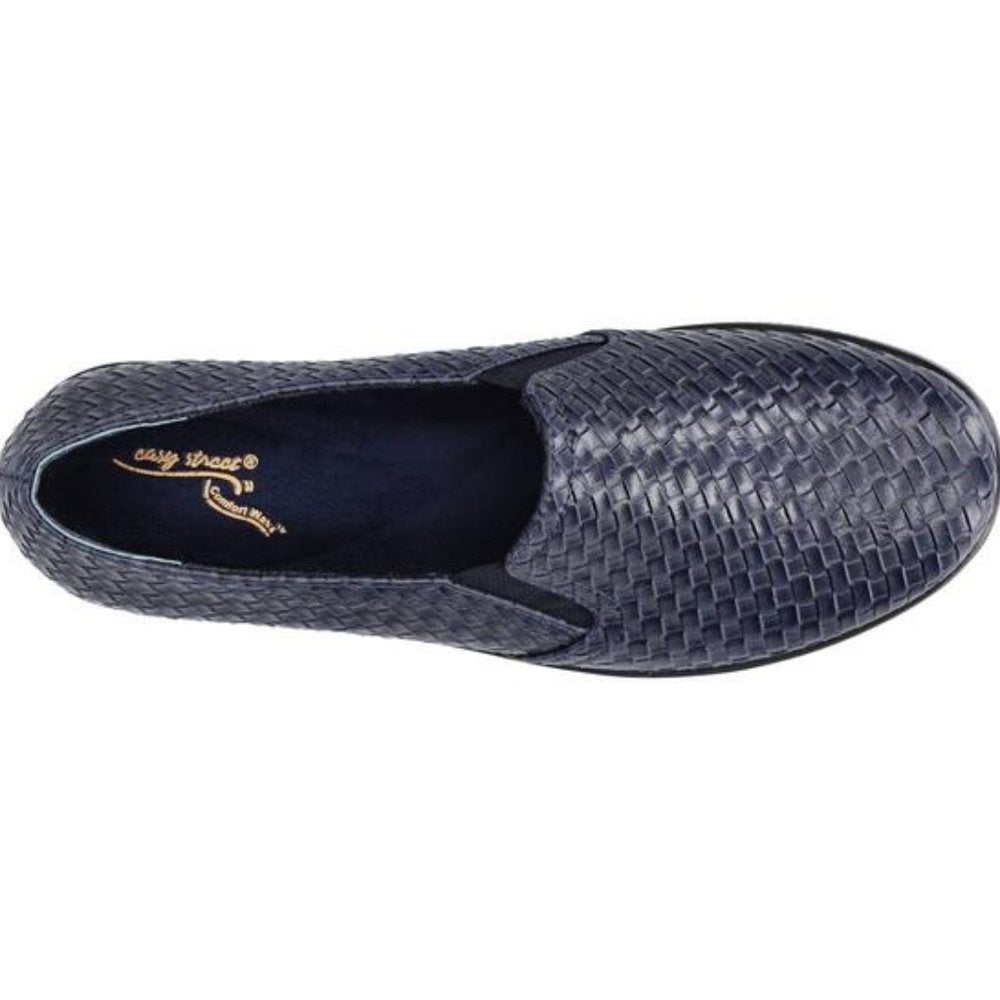 Easy Street Eternity Women's Slip-On Flats - 9 M - Dark Blue - NIB