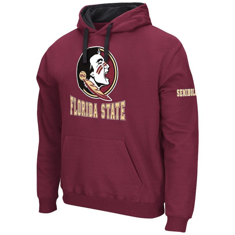 Coloseeum Men's Florida State Seminoles Pullover Hoodie - Large - Red - NWT
