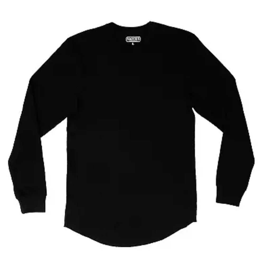 Smiths Work Wear Thermal Men's Underwear Crew Neck Set - X-large - Black - NWT