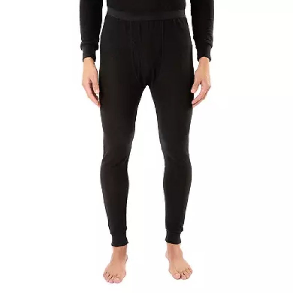Smiths Work Wear Thermal Men's Underwear Crew Neck Set - X-large - Black - NWT