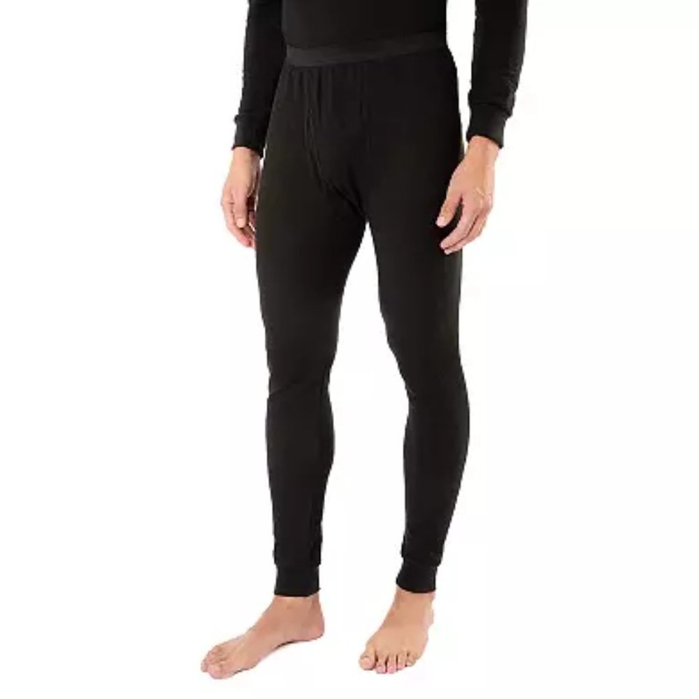 Smiths Work Wear Thermal Men's Underwear Crew Neck Set - X-large - Black - NWT