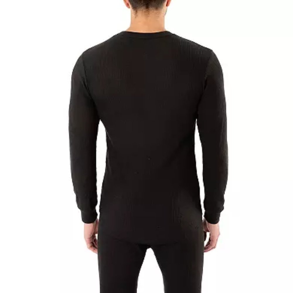 Smiths Work Wear Thermal Men's Underwear Crew Neck Set - X-large - Black - NWT