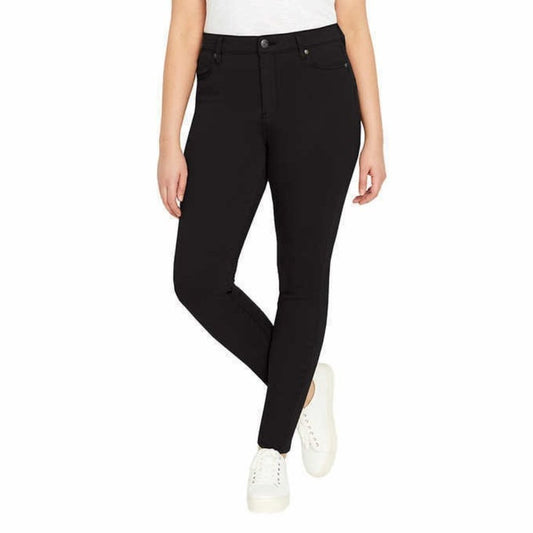 Buffalo David Bitton Ladies High Rise Skinny Pants - 12/32 - Black - NWT