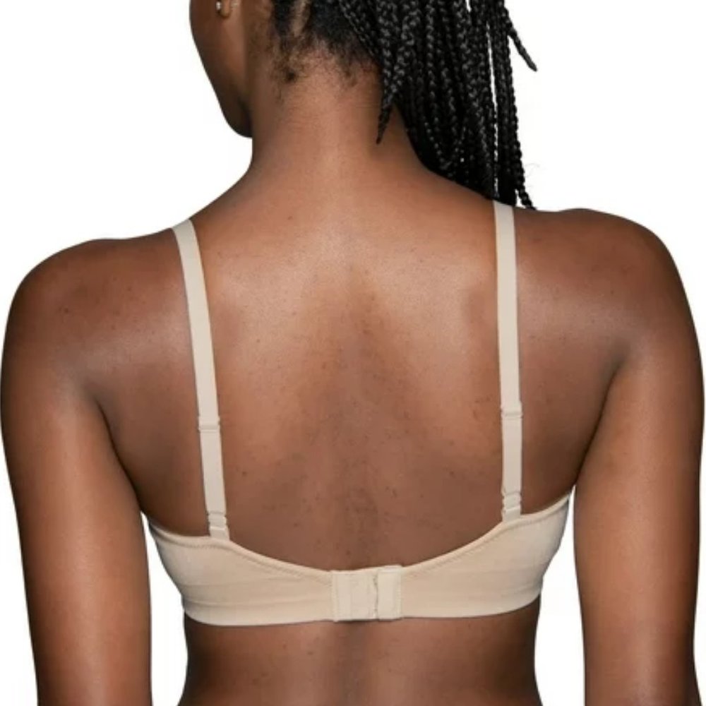 Vanity Fair Women's Beyond Comfort Wirefree Bra - 40DD- Damask Neutral - NWT