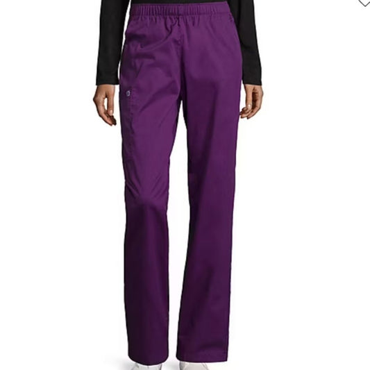 Women's WonderWink WonderWork 501 Pull On Cargo Scrub Pants - 2x - NWT