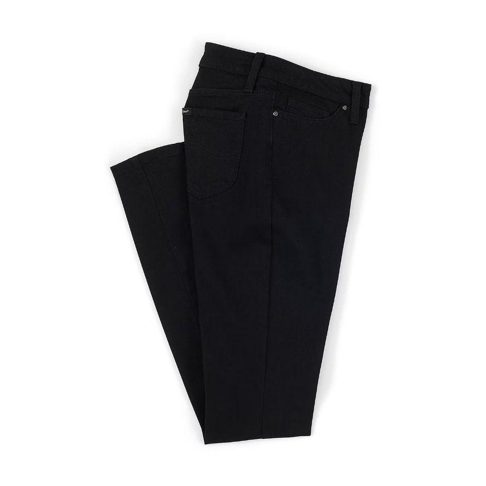 Lee Women's Legendary Mid Rise Bootcut Slip Pocket Rise Jean - 12 - Black  - NWT