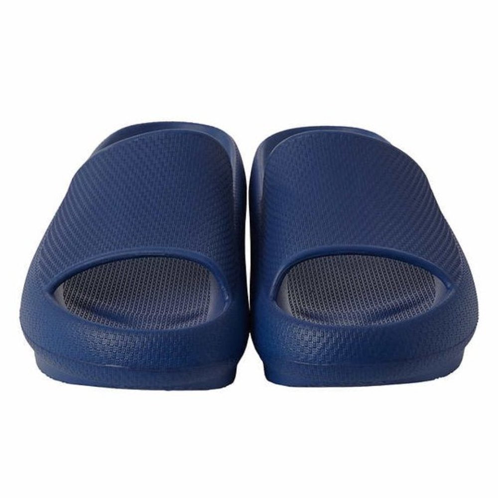 32 Degrees Unisex Cushion Slides - Navy Blue - 9-10 - NWT