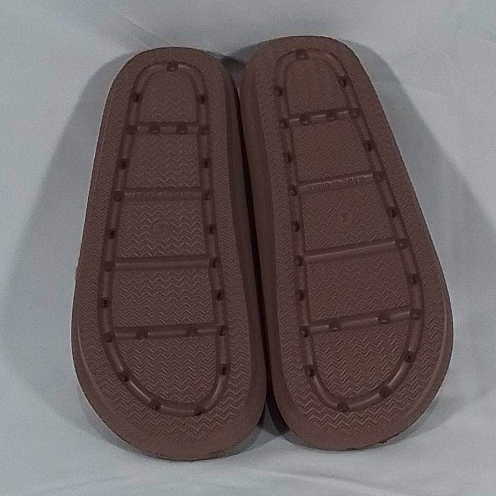 Women's 32 Degrees Plush Cushion Slides - Brown - Various Sizes - NIB