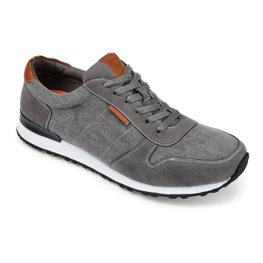 Men's Vance Co. Ferris Casual Sneakers - Gray - Size: 8.5 - NIB