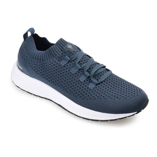 Men's Vance Co. Rowe Casual Knit Sneakers - Blue - Various Sizes - NIB