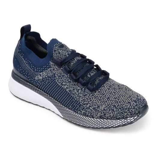 Men's Vance Co. Rush Casual Knit Sneakers - Blue - 8 - NIB