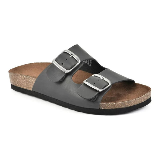 Women's Sonoma Good For Life Artwork Leather Sandals - Black - 7.5 - NWT