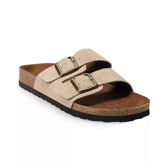 Men's Sonoma Goods For Life Raymond 02 Slide Sandals - Taupe - 12 - NWT