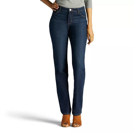 Women's Lee Instantly Slims High Waisted Straight Leg Jeans - Ellis - 14M - NWT