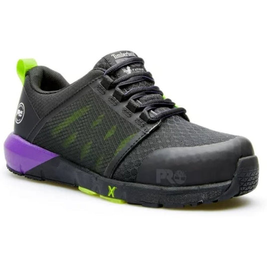 Women's Timberland Pro Radius Composite-Toe Work Shoes - Black & Purple - 7 -NIB