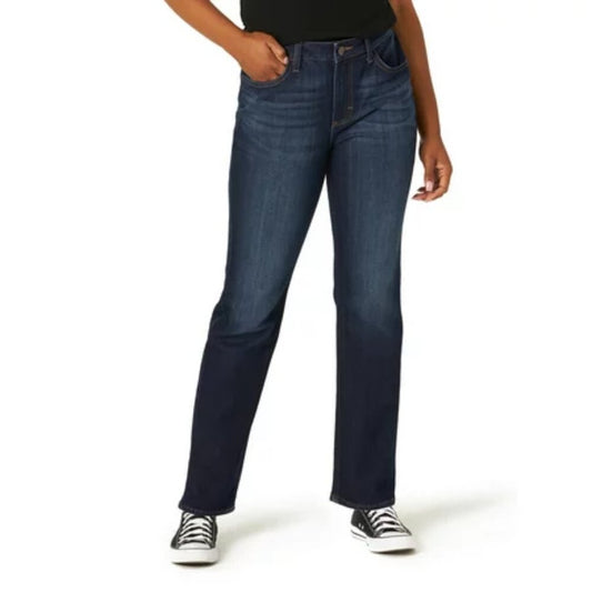 Women's Lee Midrise Straight Leg Jeans - Niteshade - 14 - NWT