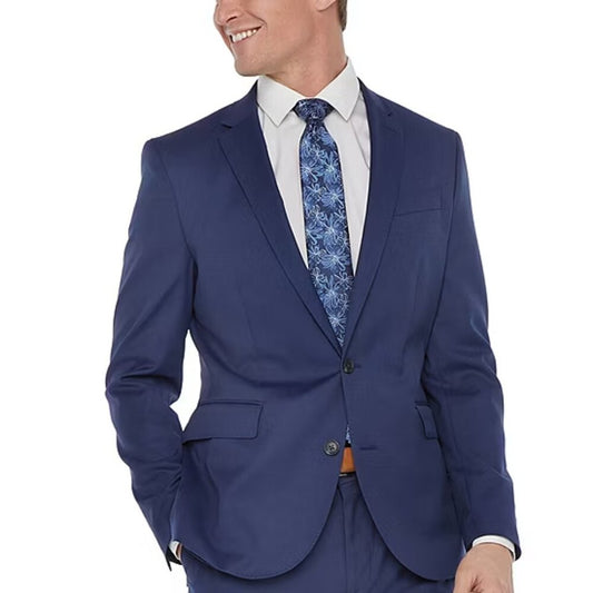 Men's JF J. Ferrar Big & Tall Suit Jacket - Bright Blue - Var Szs - NWT