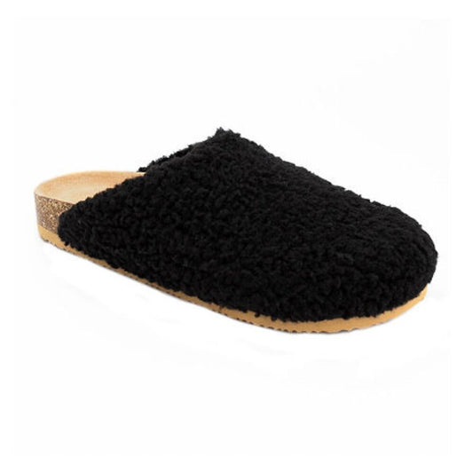 Women's Sugar Ultra Fuzzy Clogs - Black - 6.5 - NIB