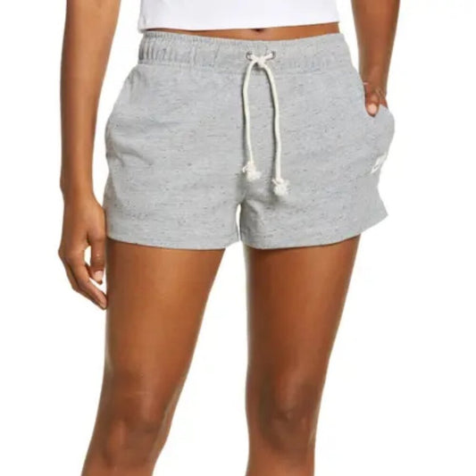 Women's Nike Sportswear Gym Vintage Shorts - Heather Gray - X-Large - NWT