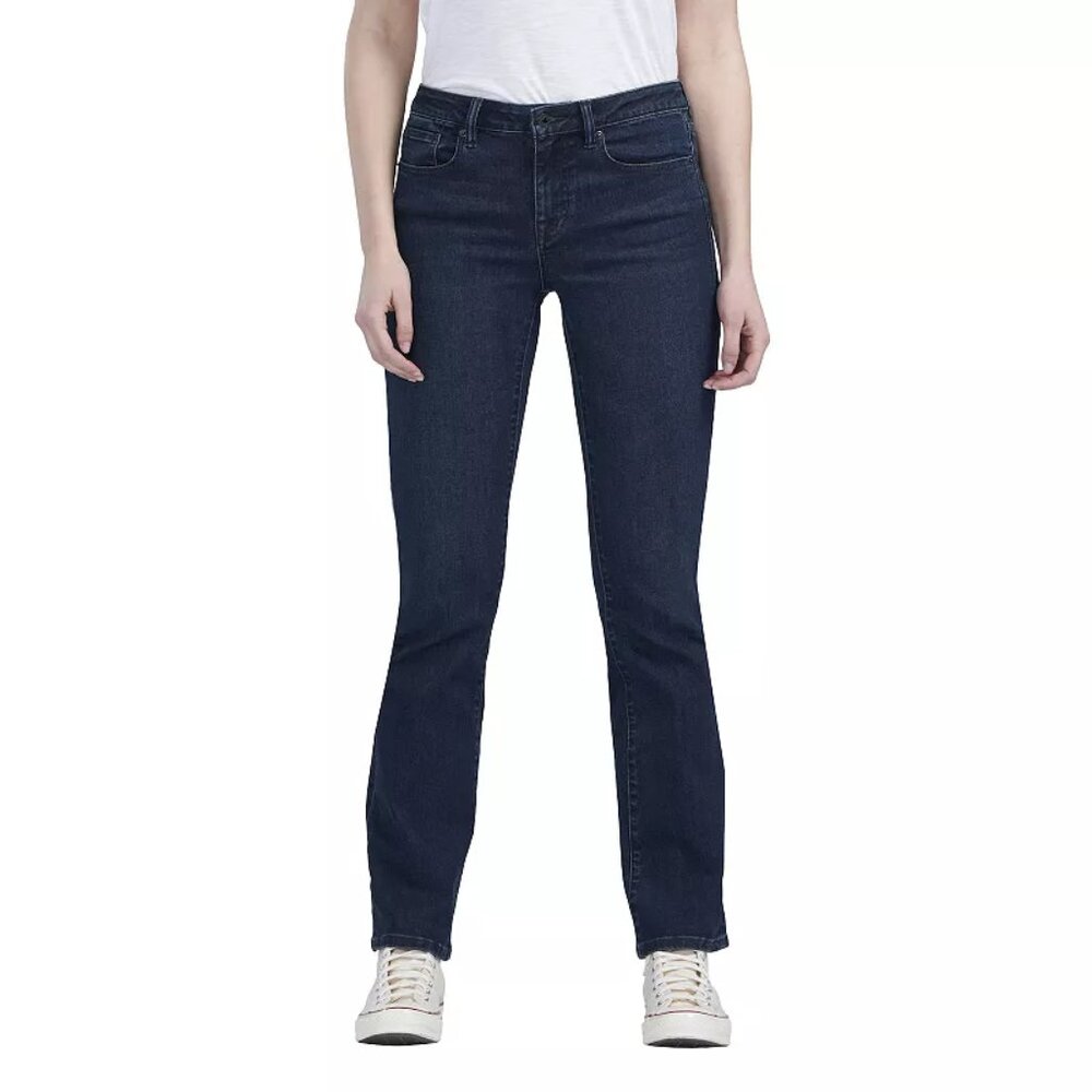 Women's Buffalo David Bitton Mid Rise Bootcut Jeans - 27x32 - Rinse - NWOT