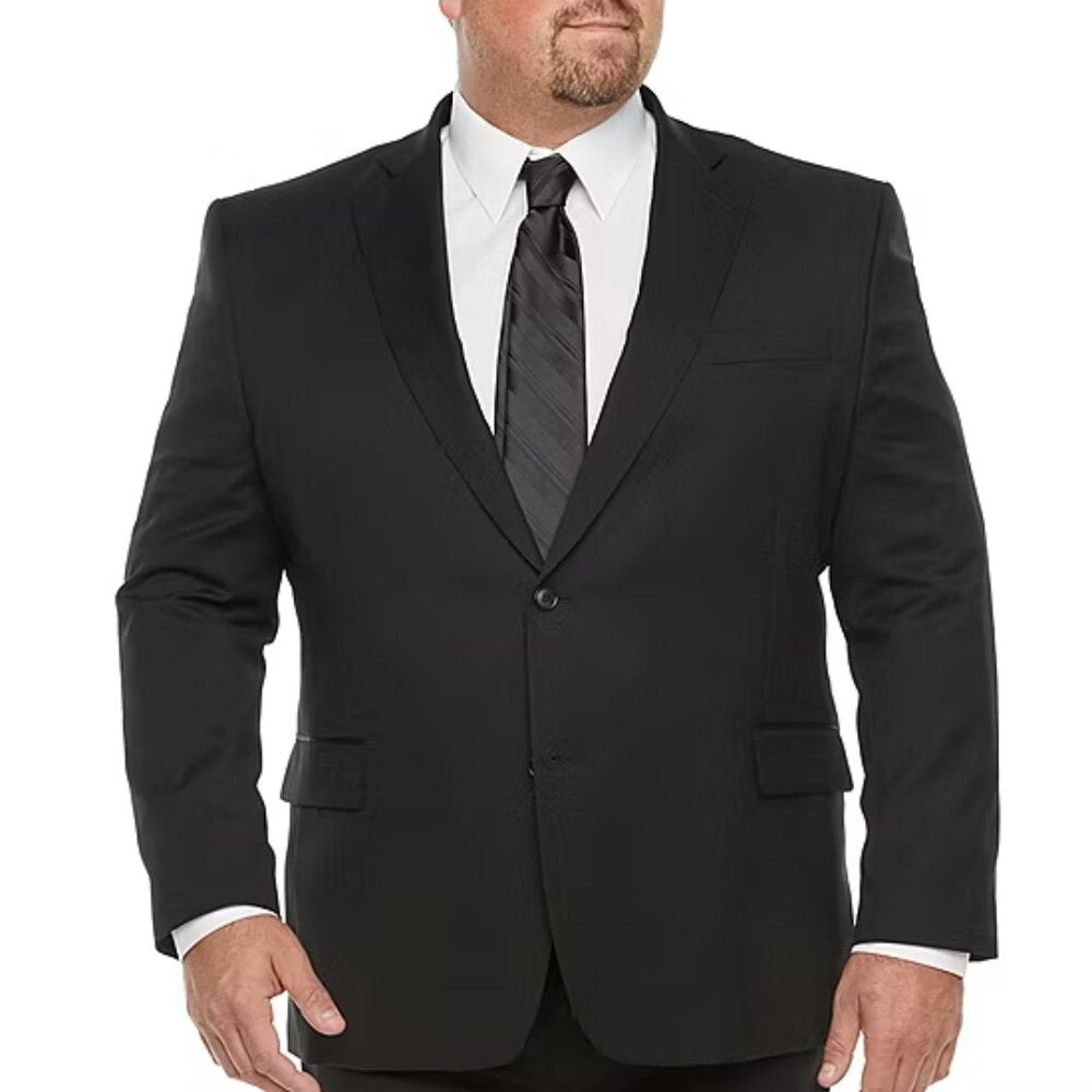 Men's Stafford Big & Tall Coolmax Classic Fit Suit Jacket - Var Sizes - NWT