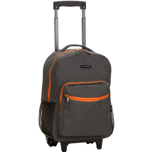 Rockland Roadster Rolling Backpack - Charcoal - OS - NWT