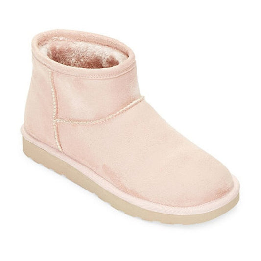 Women's Arizona Spring Flat Heel Winter Boots - Pale Pink - 8 - NIB