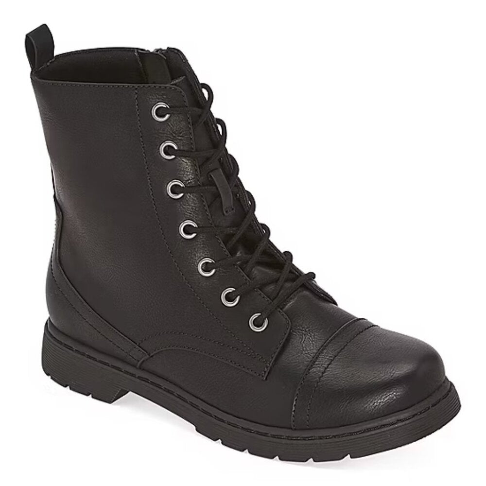 Women's Arizona Queen Combat Boots - Black - 7 - NWT