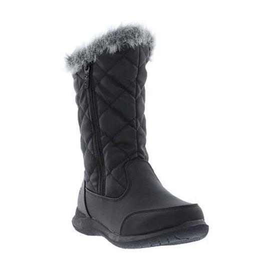 Women's Totes Juliana Faux Fur Lined Winter Boots - Black - 9 - NIB