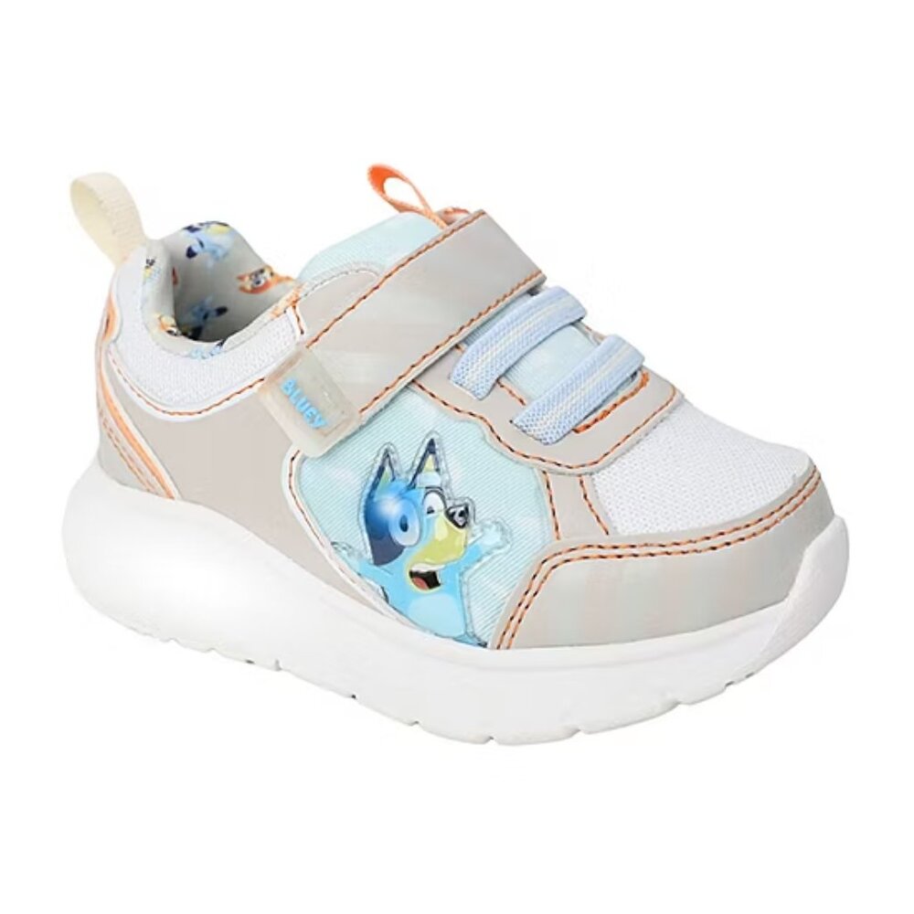 Baby/Toddler Boy's Ground Up Bluey & Bingo Sneakers - Grey - 7 - NWT