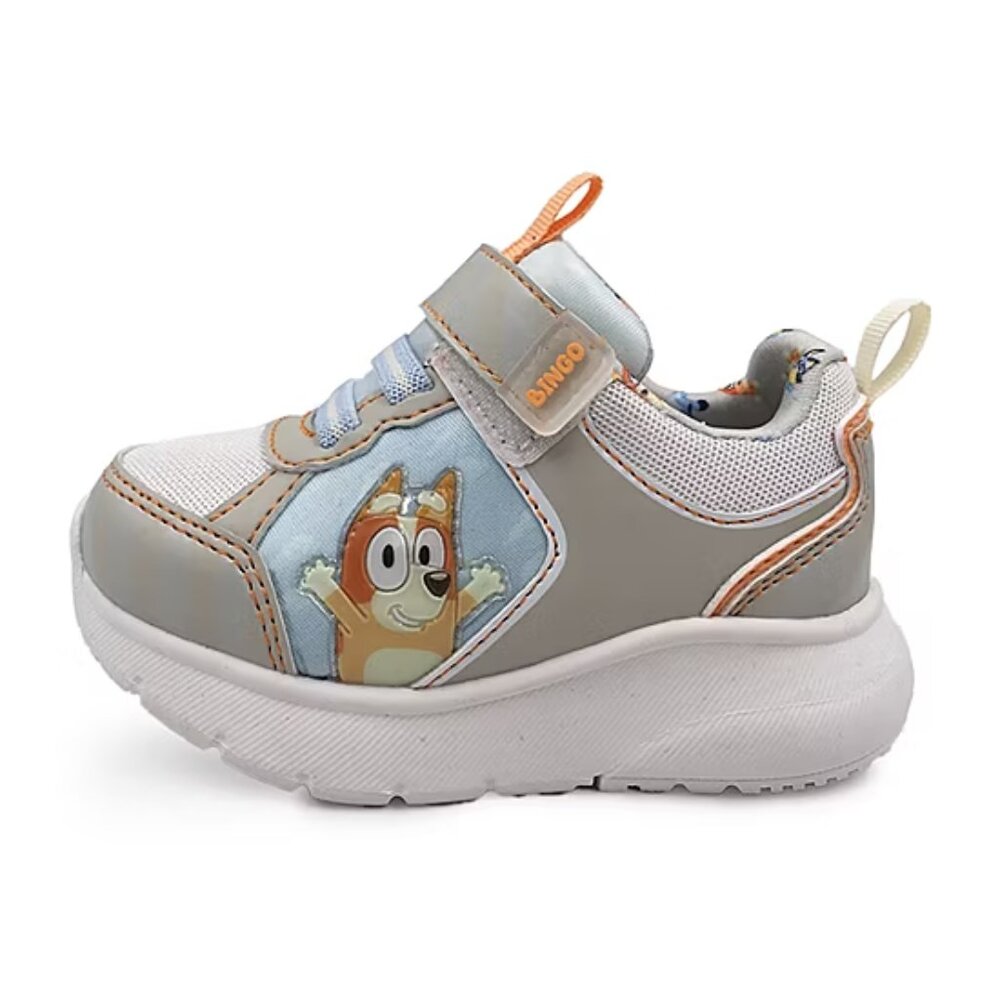 Baby/Toddler Boy's Ground Up Bluey & Bingo Sneakers - Grey - 7 - NWT