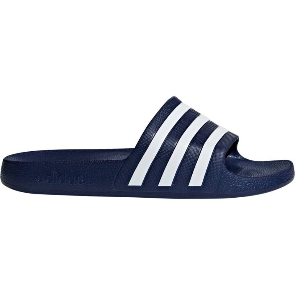 Men's Adidas Adilette Slide Sandal - Dark Blue/Cloud White - 11 - NWT